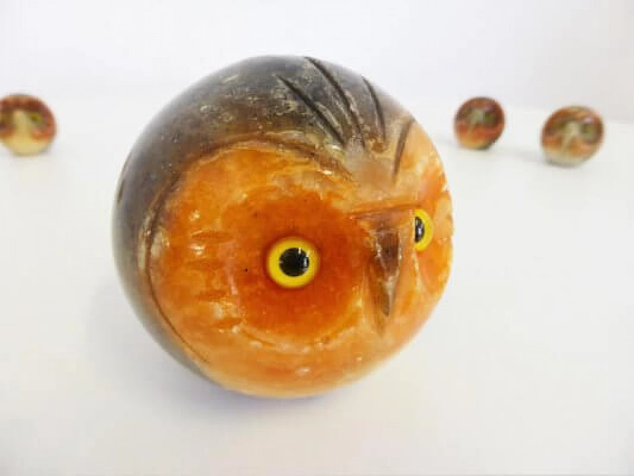 8 Gufi in marmo, anni '70 1407152