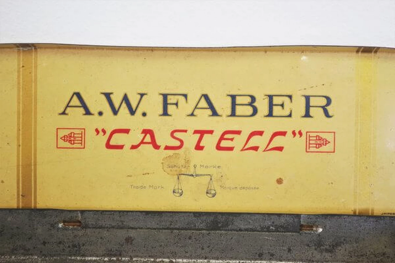 Pair of AW Faber Castell tin boxes, 1960s 1407191