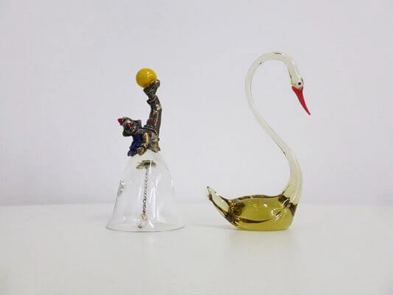 Pair of Murano glass objects, 1950s 1407194