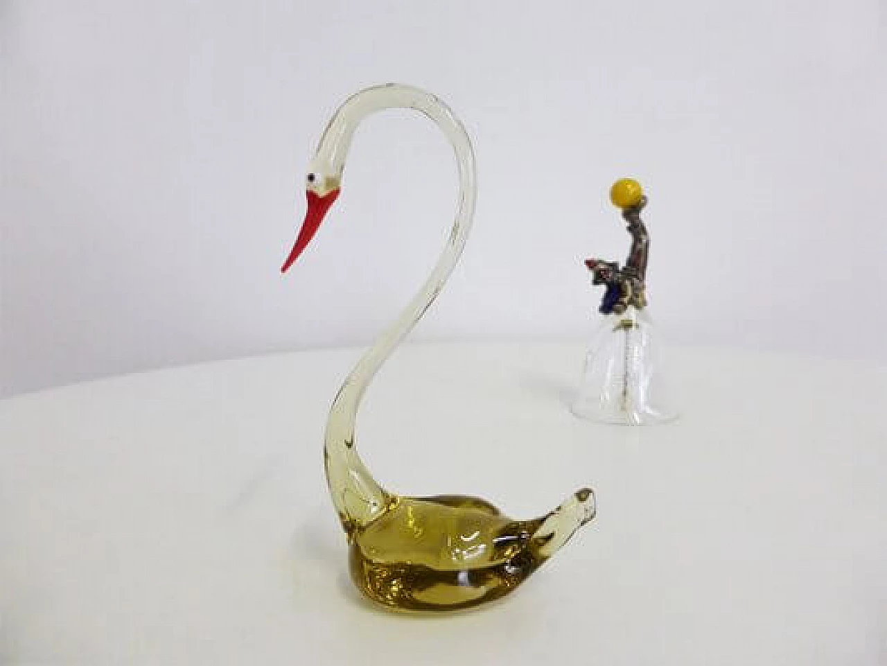 Pair of Murano glass objects, 1950s 1407216