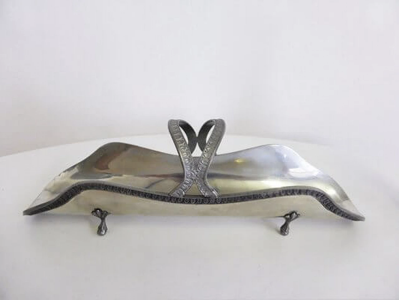 4 Oggetti per la tavola in peltro fatti a mano, anni '60 1407220