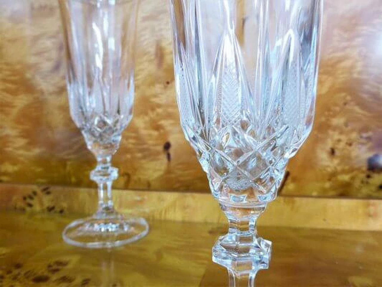 18 Bicchieri in cristallo, anni '70 1407255