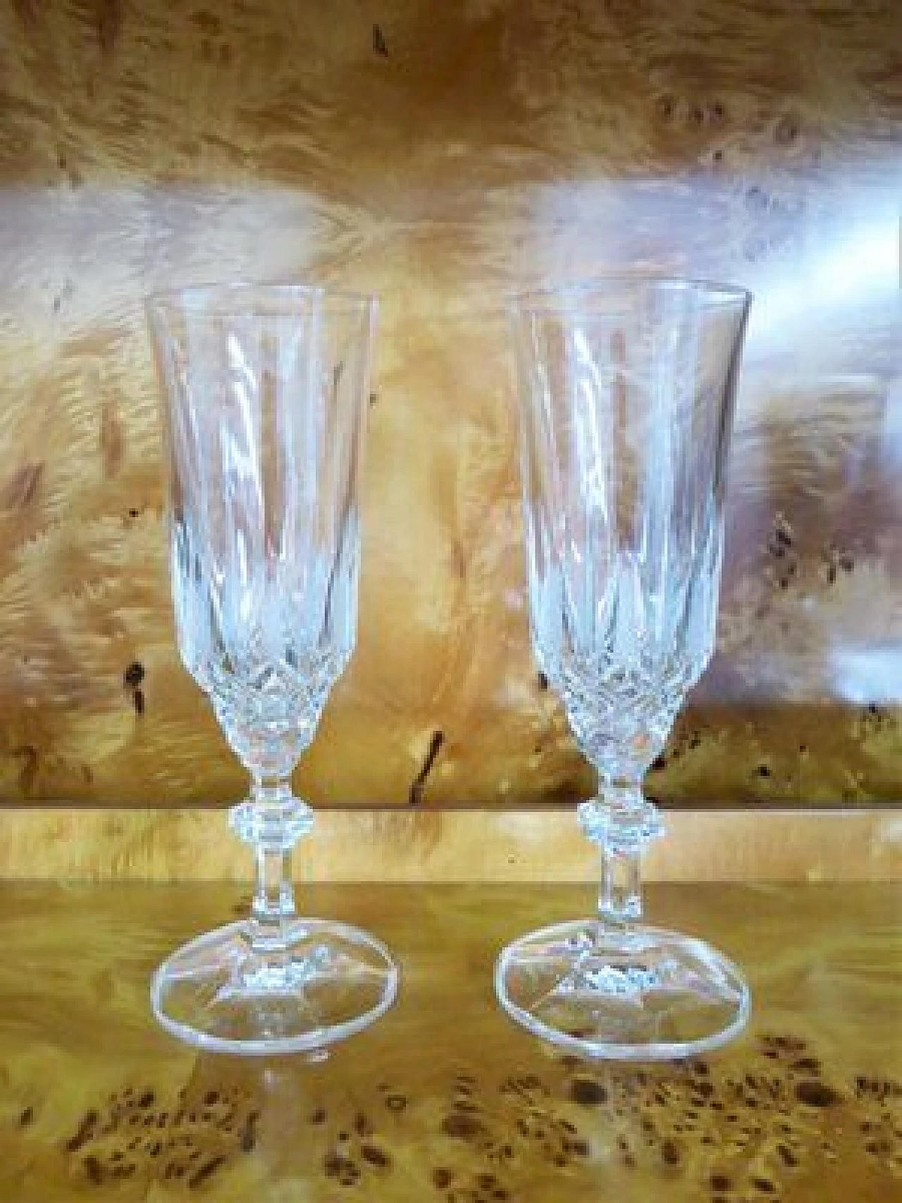 18 Crystal glasses, 1970s 1407264