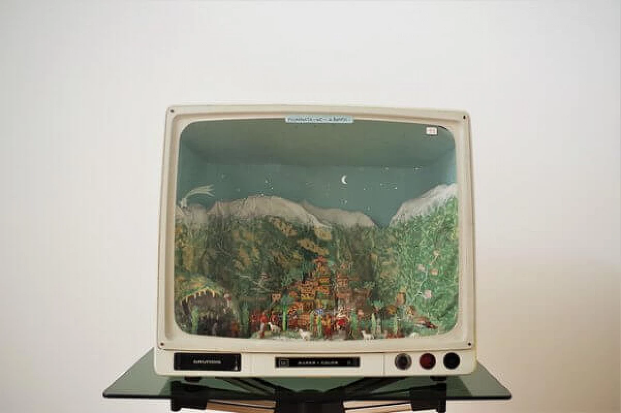 Grundig television with illuminated crib, 1950s 1407275