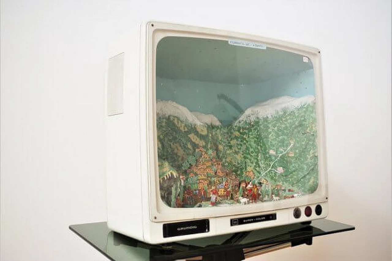 Grundig television with illuminated crib, 1950s 1407279