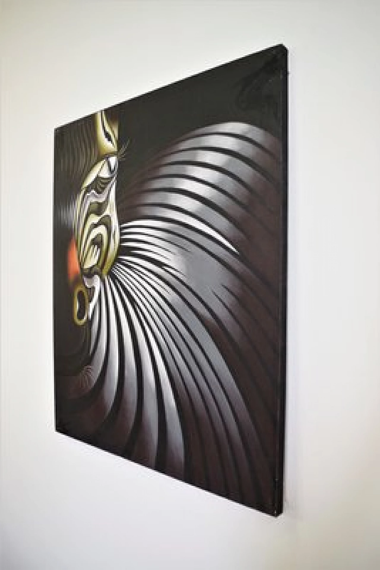 Zebra, painting on canvas, 2000s 1407286