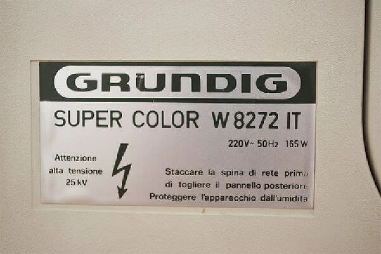 Televisore Grundig con presepe luminoso, anni '50 1407298