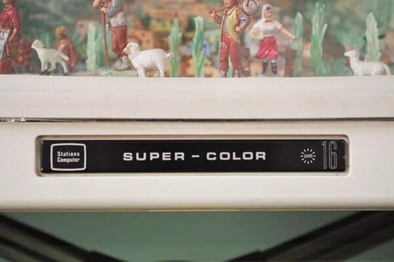 Televisore Grundig con presepe luminoso, anni '50 1407301