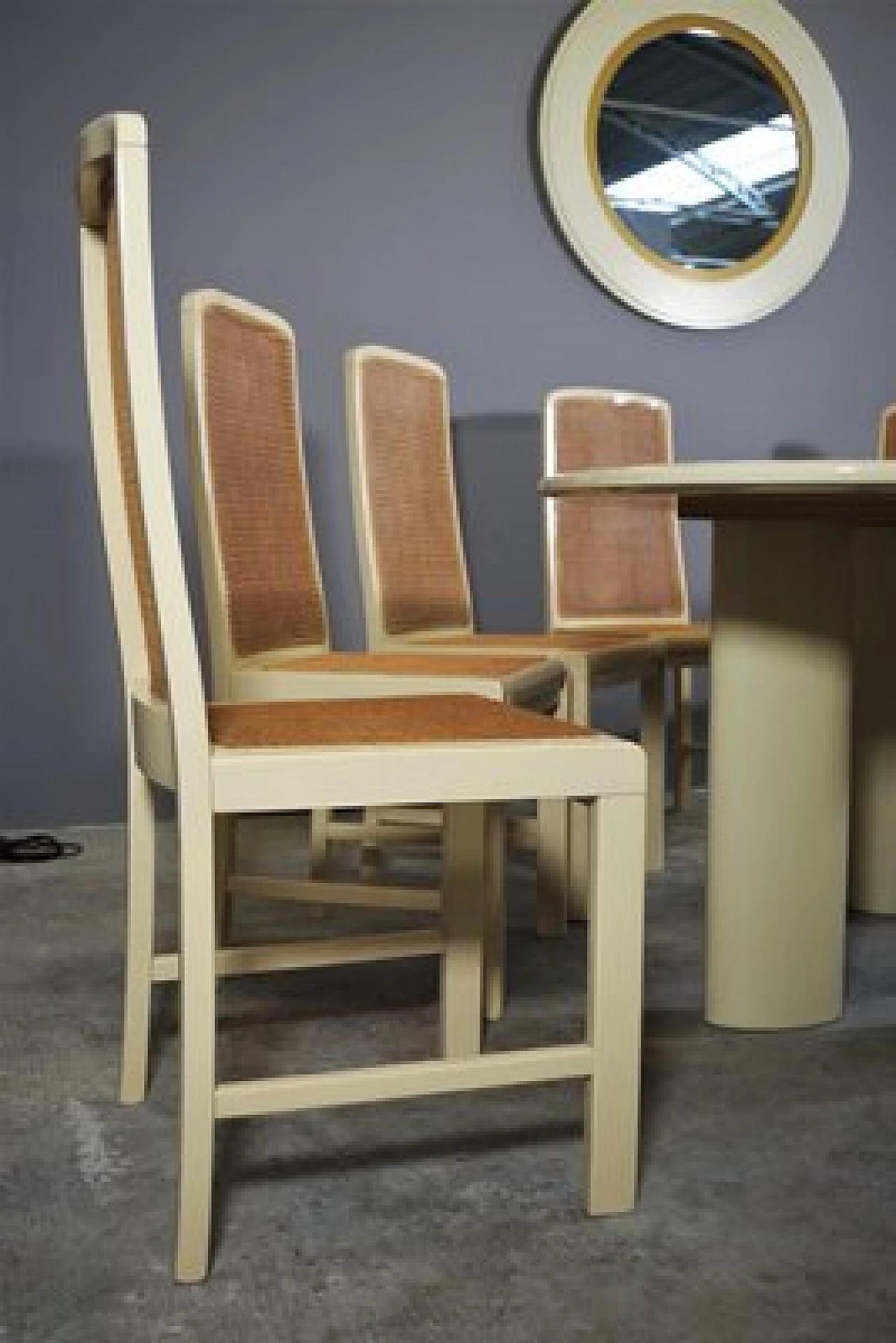 Tavolo e 6 sedie di Mario Sabot, anni '70 1407340