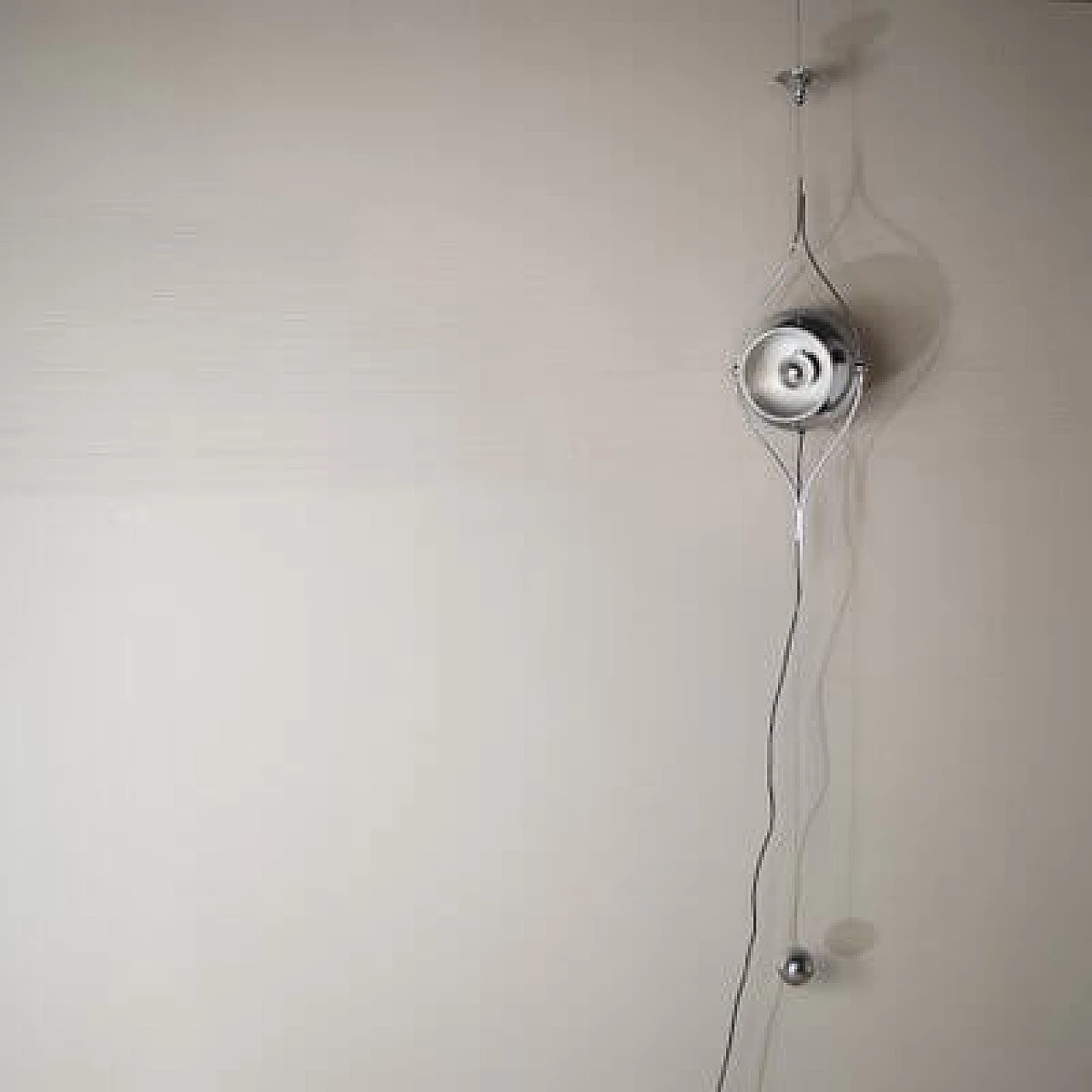 Steel pendant lamp by Goffredo Reggiani, 1960s 1407420