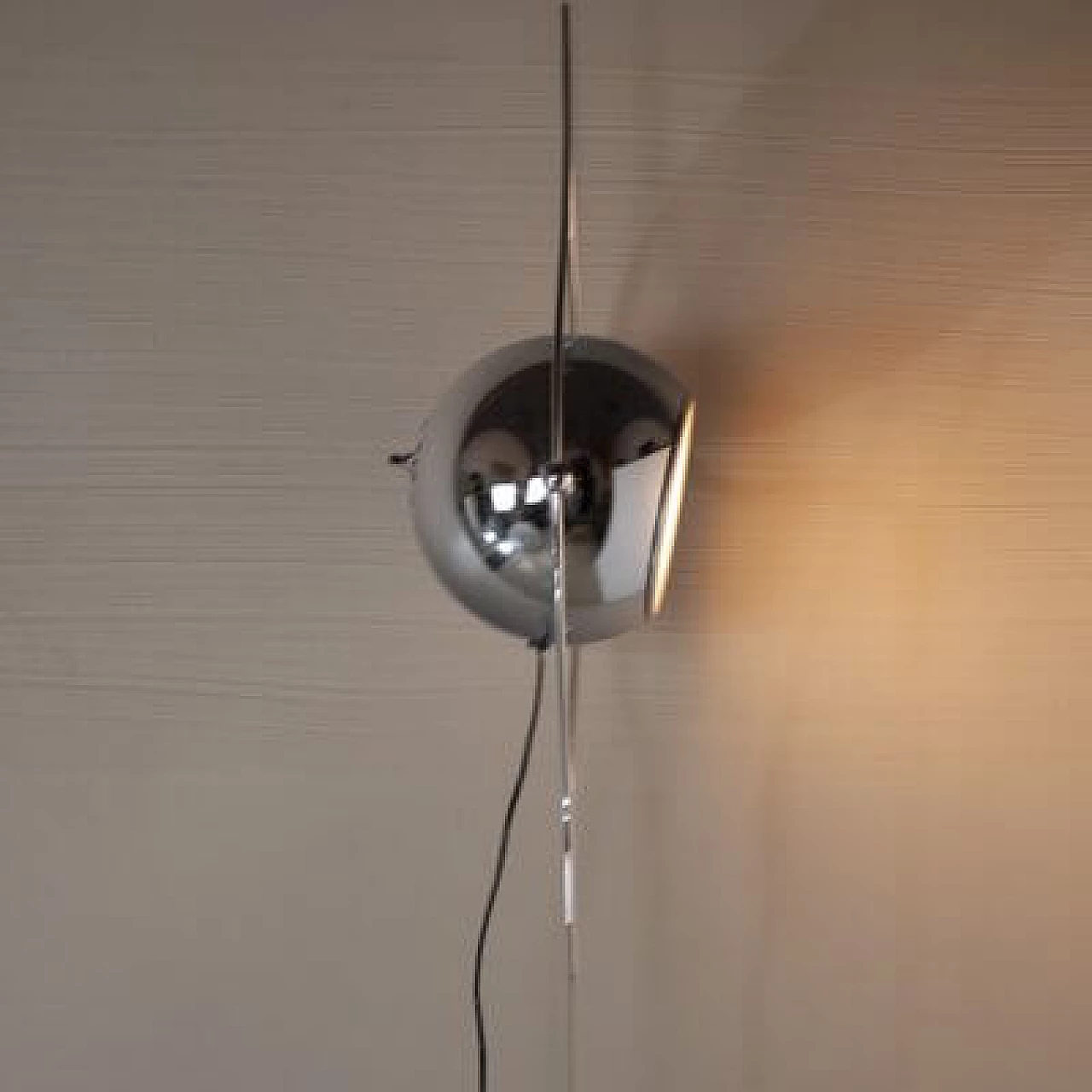 Steel pendant lamp by Goffredo Reggiani, 1960s 1407430
