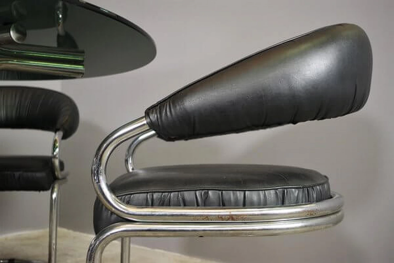 Tavolo e 4 sedie di Giotto Stoppino, anni '70 1407434