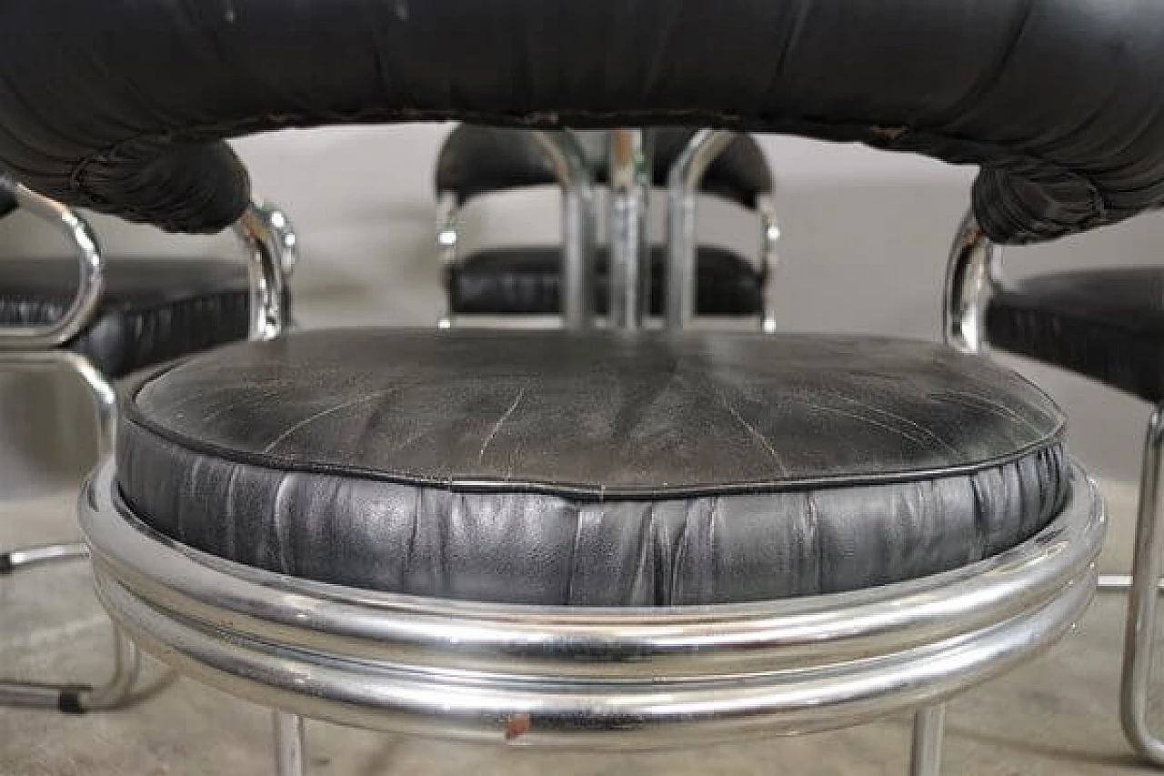 Tavolo e 4 sedie di Giotto Stoppino, anni '70 1407438