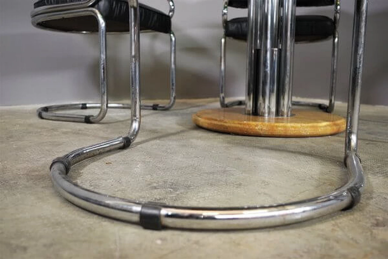 Tavolo e 4 sedie di Giotto Stoppino, anni '70 1407454