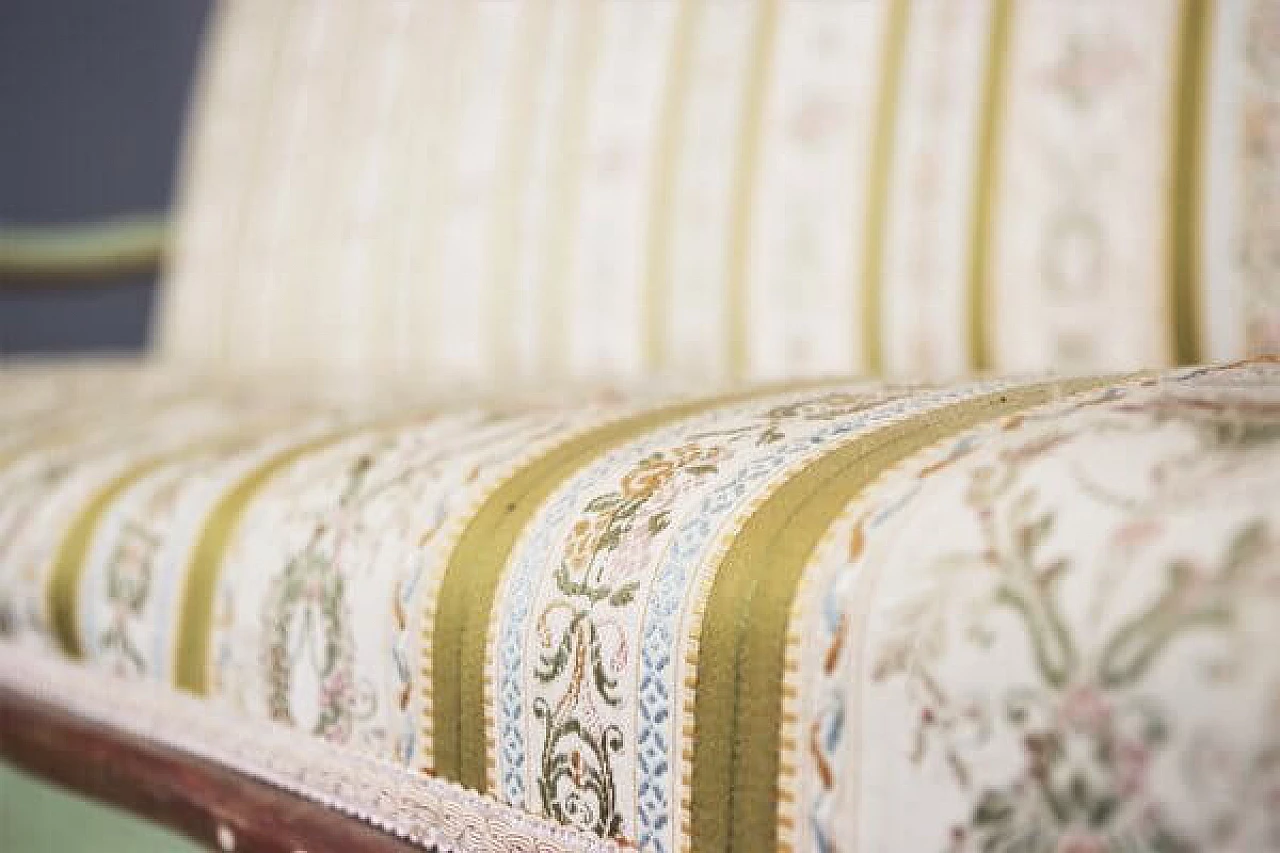 Baroque style table, sofa, chair and pair of armchairs, mid-19th century 1407454