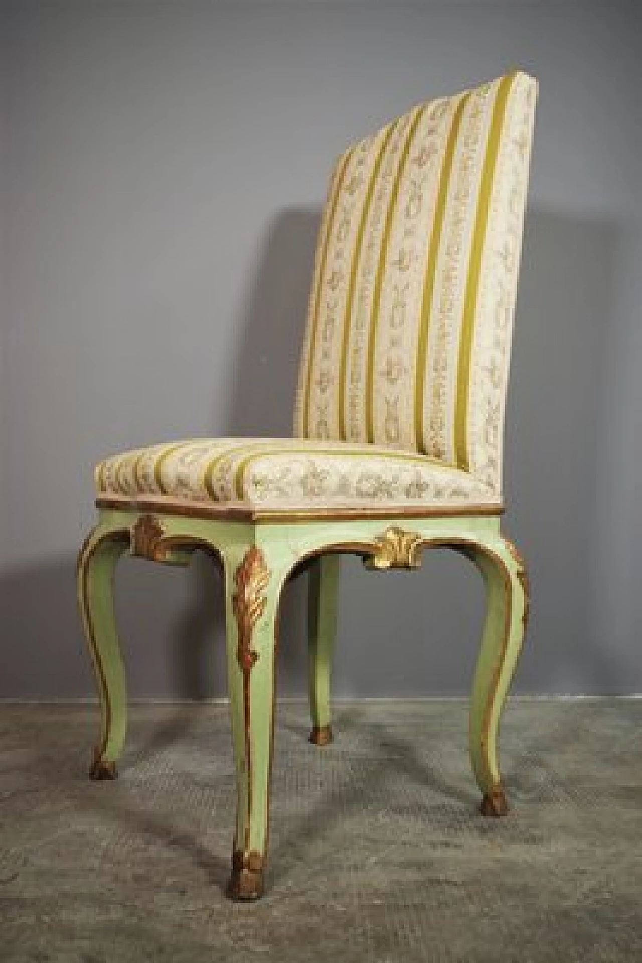 Baroque style table, sofa, chair and pair of armchairs, mid-19th century 1407515