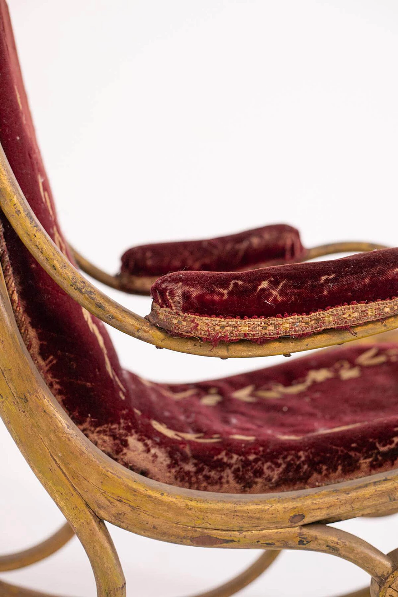 Sedia a dondolo di Anton Fix e Micheal Thonet, del '800 1407762