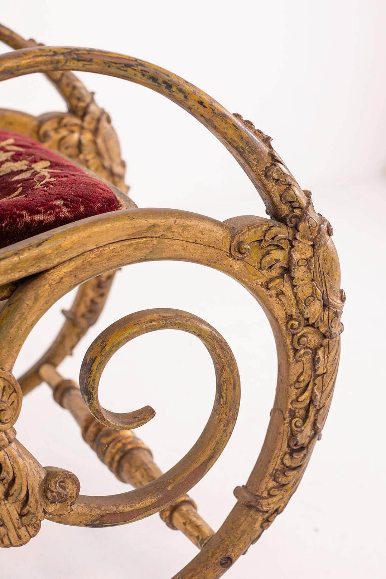 Sedia a dondolo di Anton Fix e Micheal Thonet, del '800 1407763