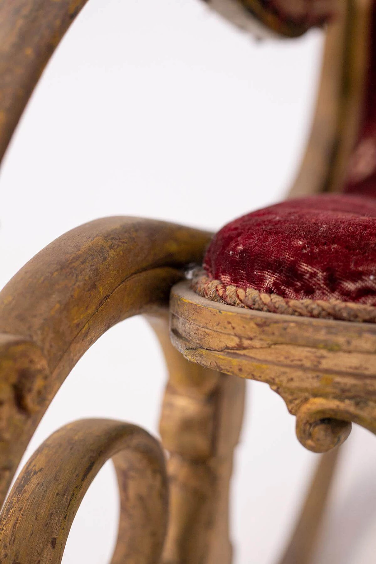 Sedia a dondolo di Anton Fix e Micheal Thonet, del '800 1407767