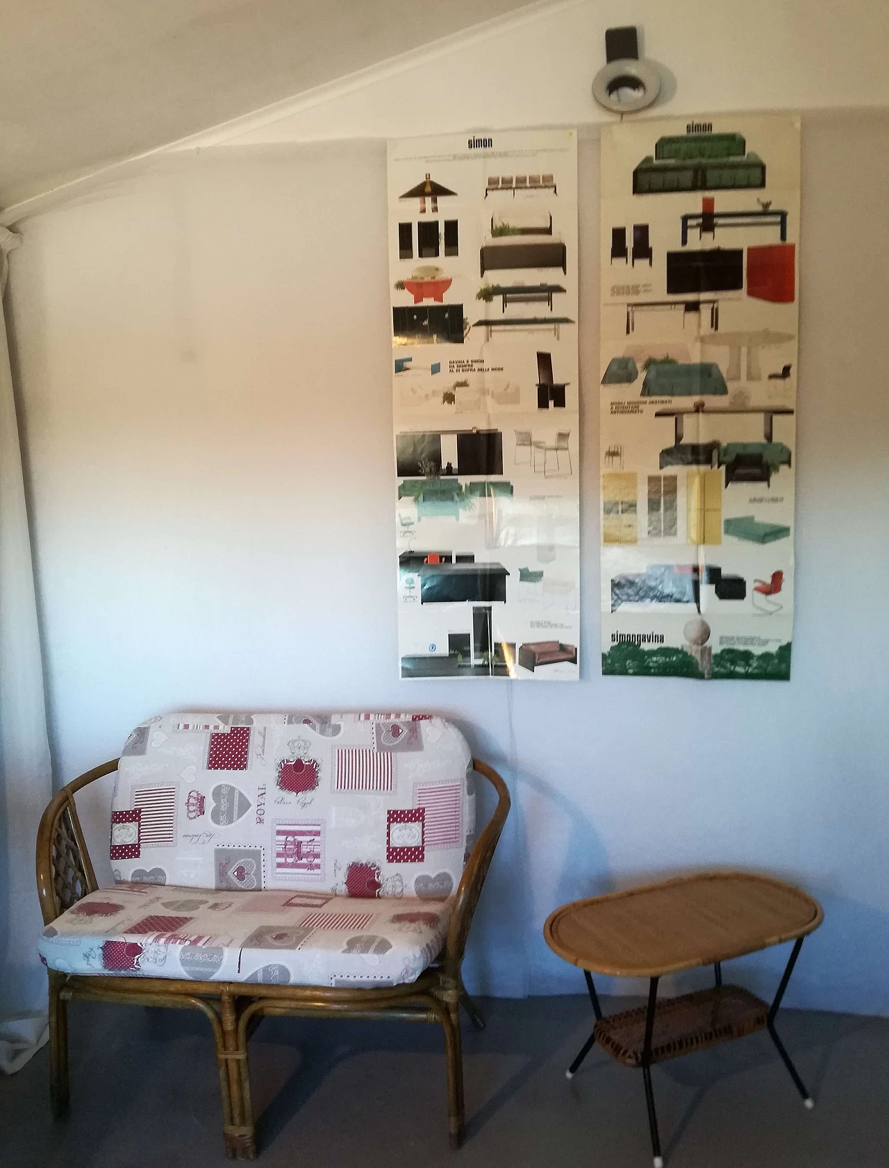 Coppia di manifesti Simon Gavina, anni '80 1407800