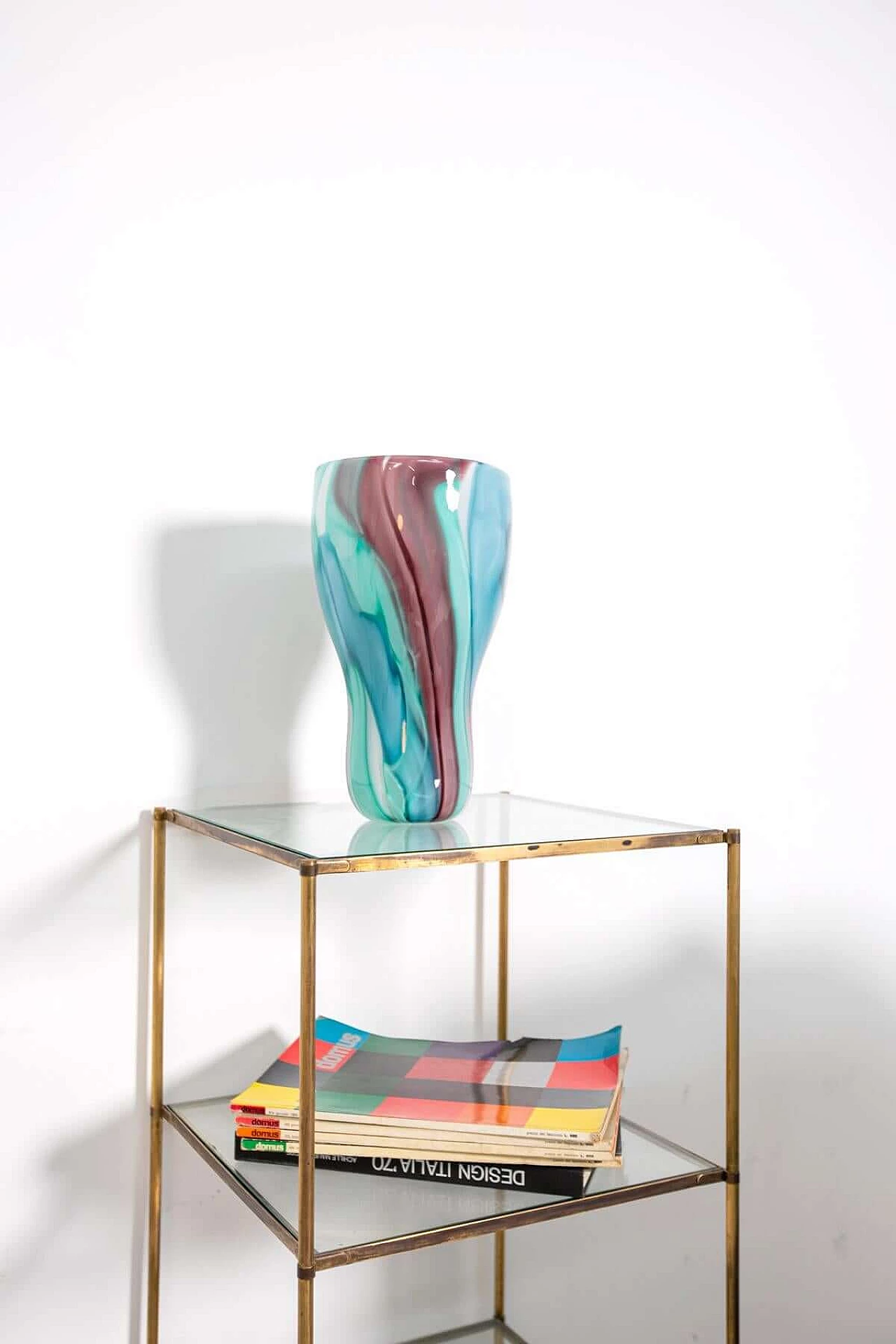 Vaso in vetro di Murano di Emmanuel Babled per Venini, anni '90 1407862