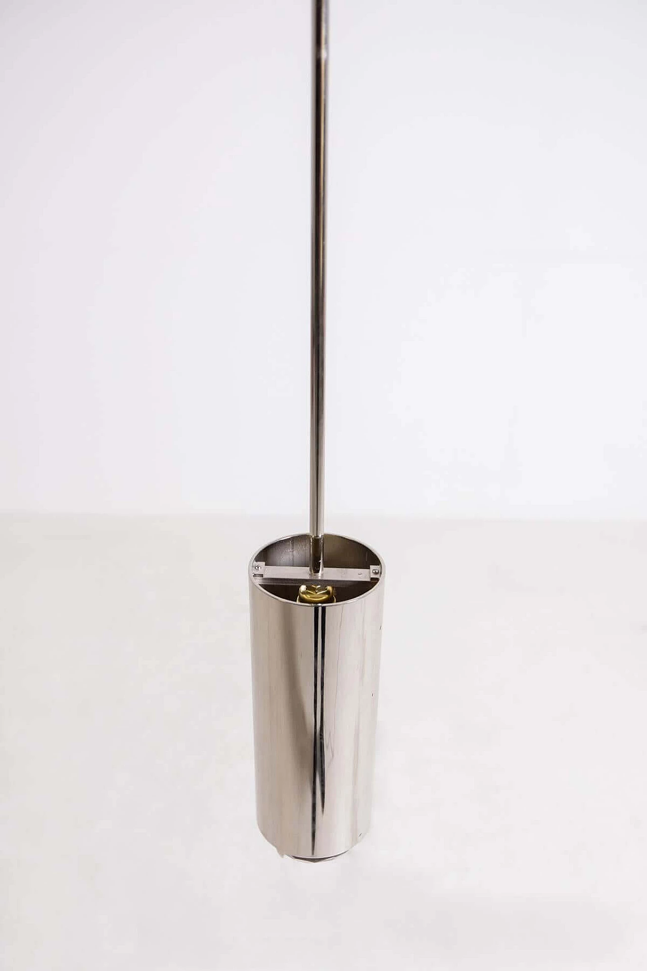 Brass and pink glass ceiling lamp by Ghirò Studio, 2000s 1408488