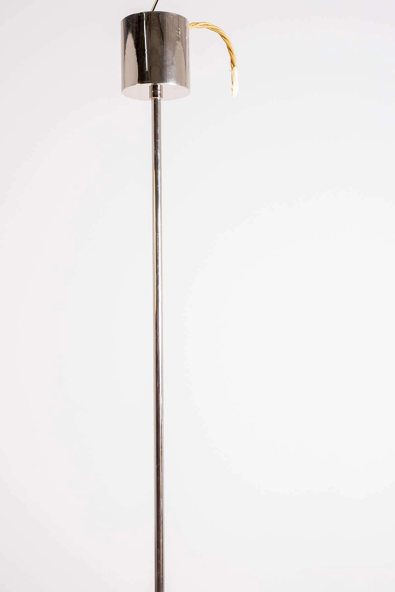 Brass and pink glass ceiling lamp by Ghirò Studio, 2000s 1408489