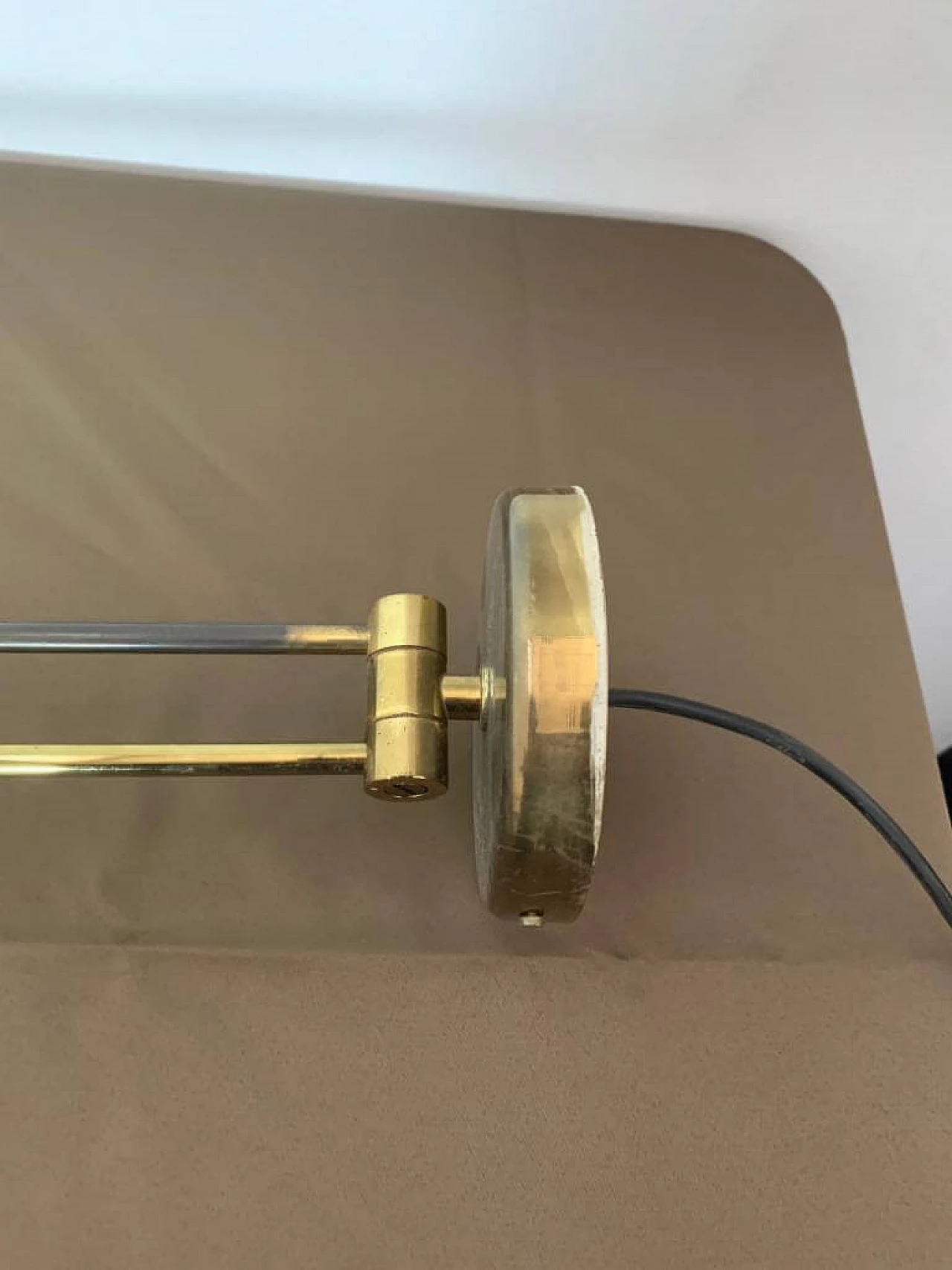 Brass wall lamp, 1970s 1408498