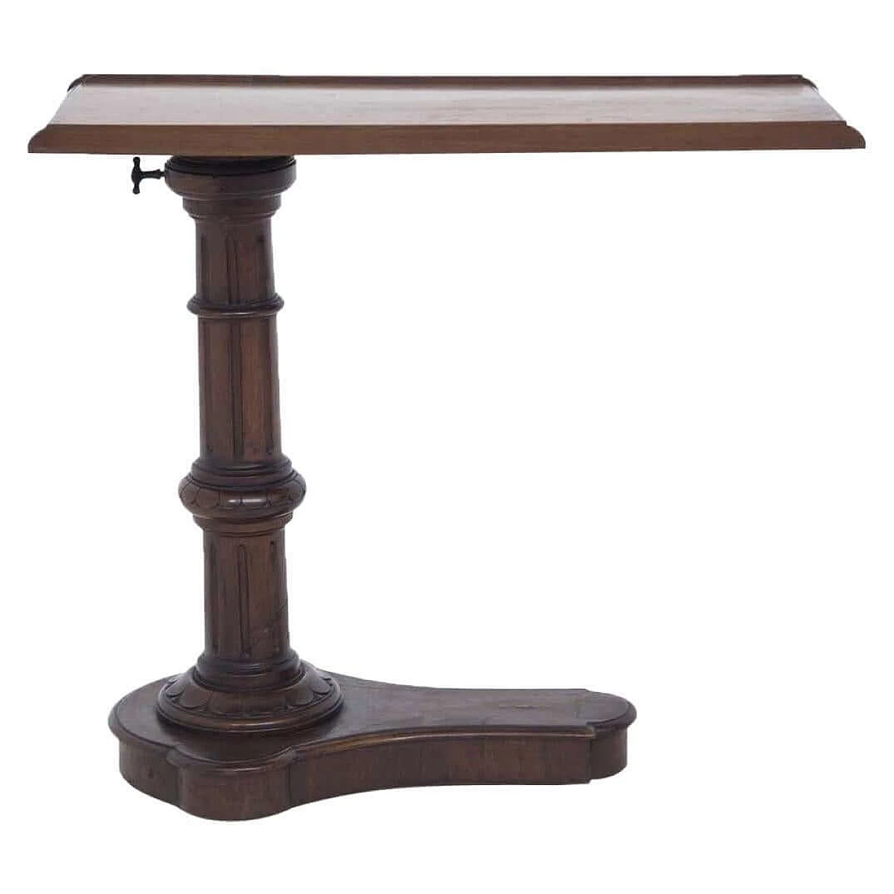Victorian wooden adjustable serving table, 19th century 1408705