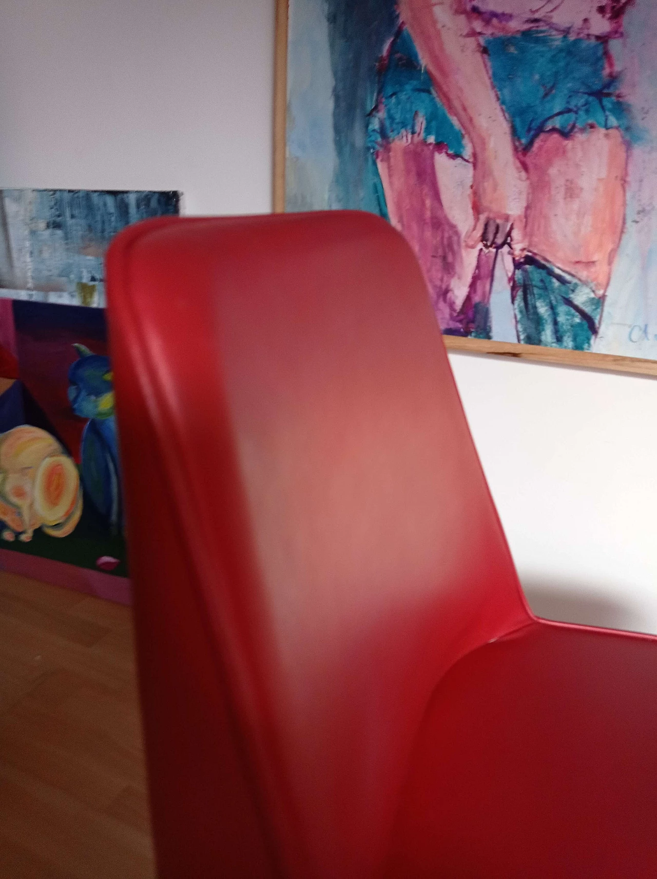 Coppia di sedie Ester Basic 691 in pelle di Patrick Jouin per Pedrali 1410844