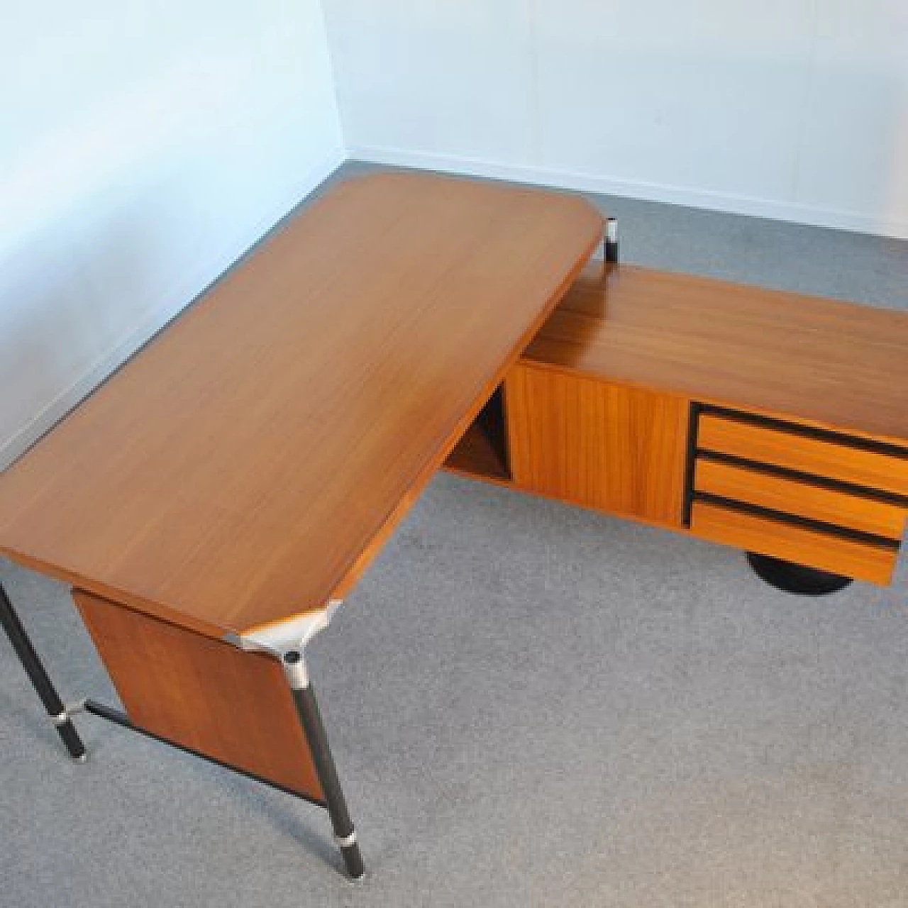 Executive desk by Ico Parisi for MIM Rome, 1950s 1412243