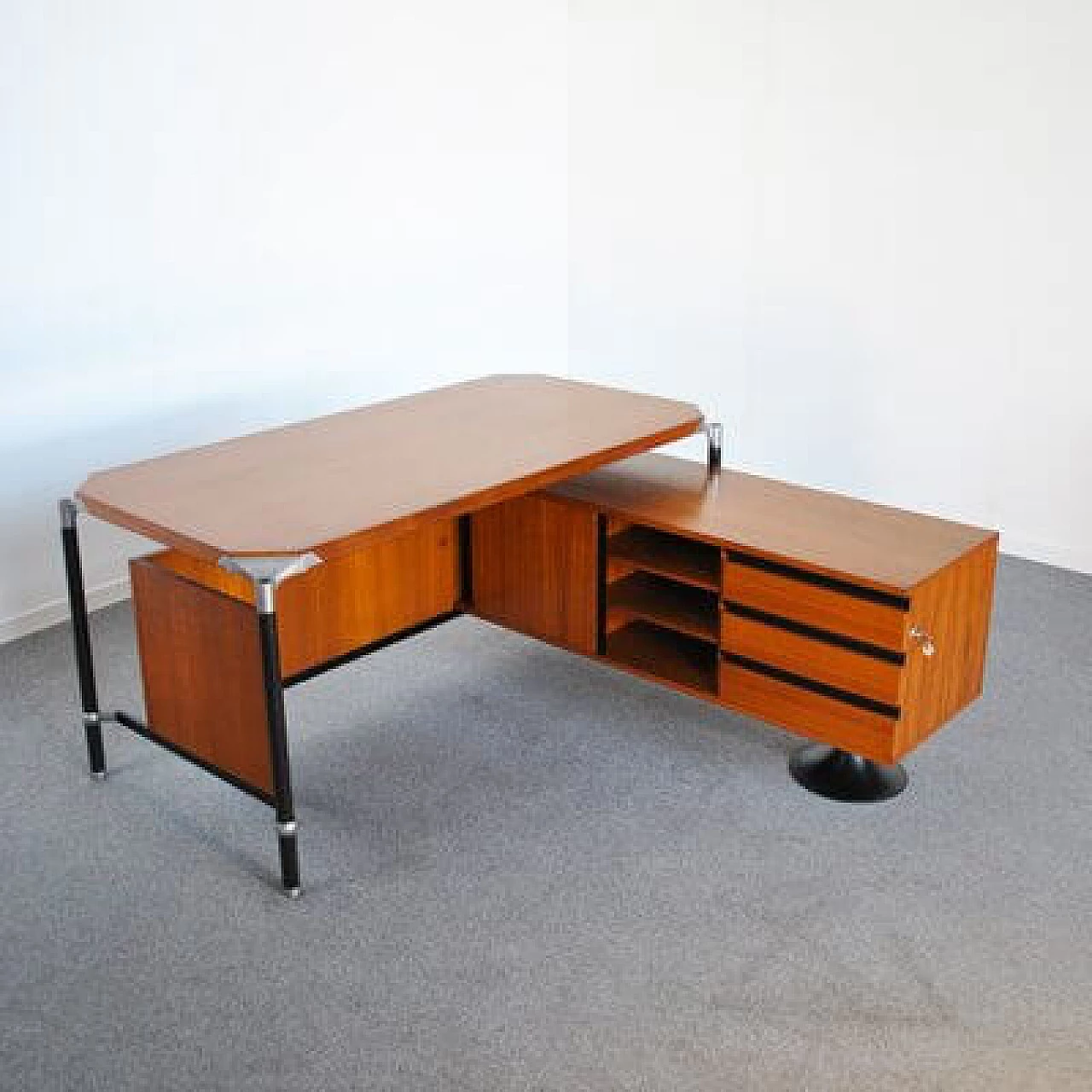 Executive desk by Ico Parisi for MIM Rome, 1950s 1412252