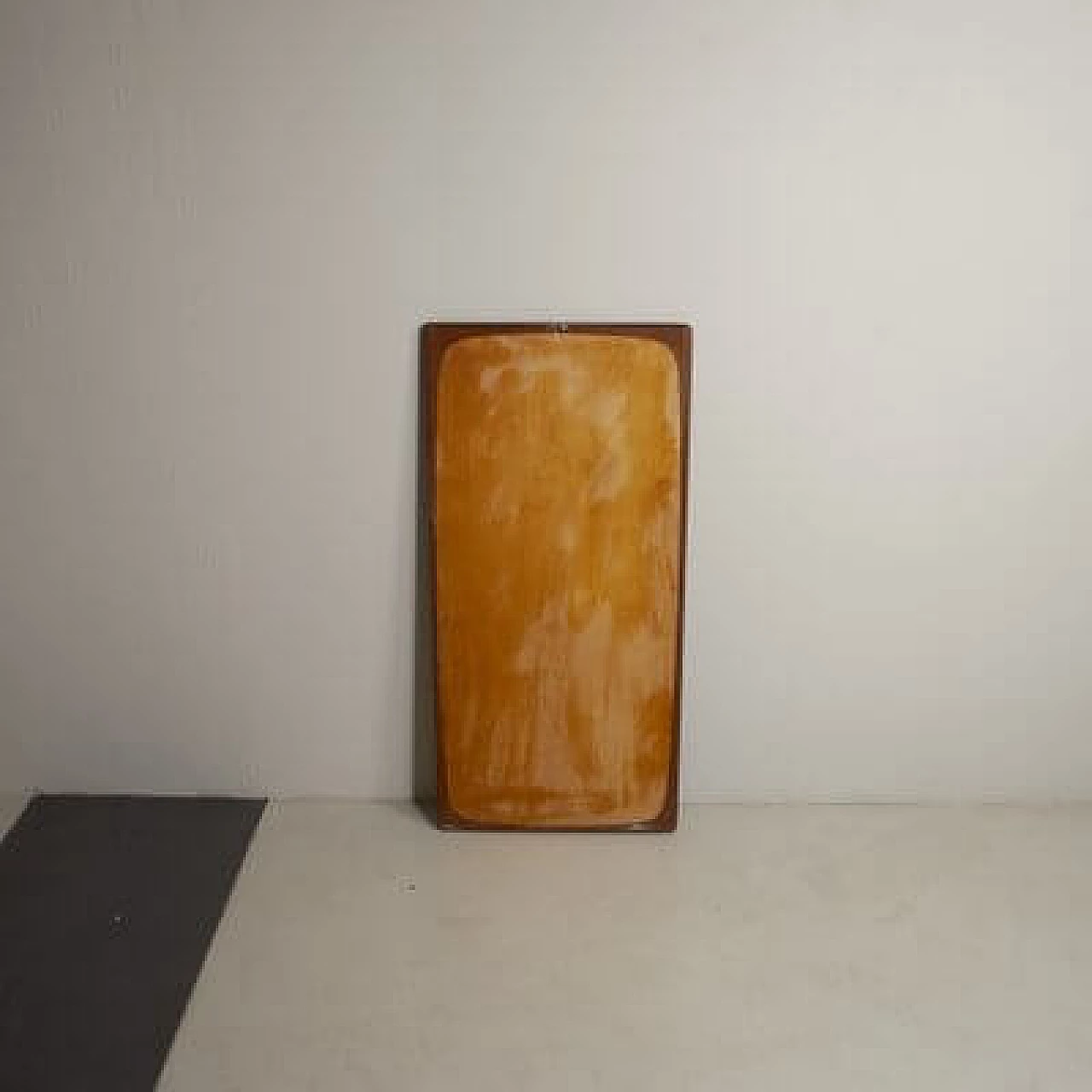 Rectangular Mirror with wood Frame from Isa Bergamo, 1960s 1412261