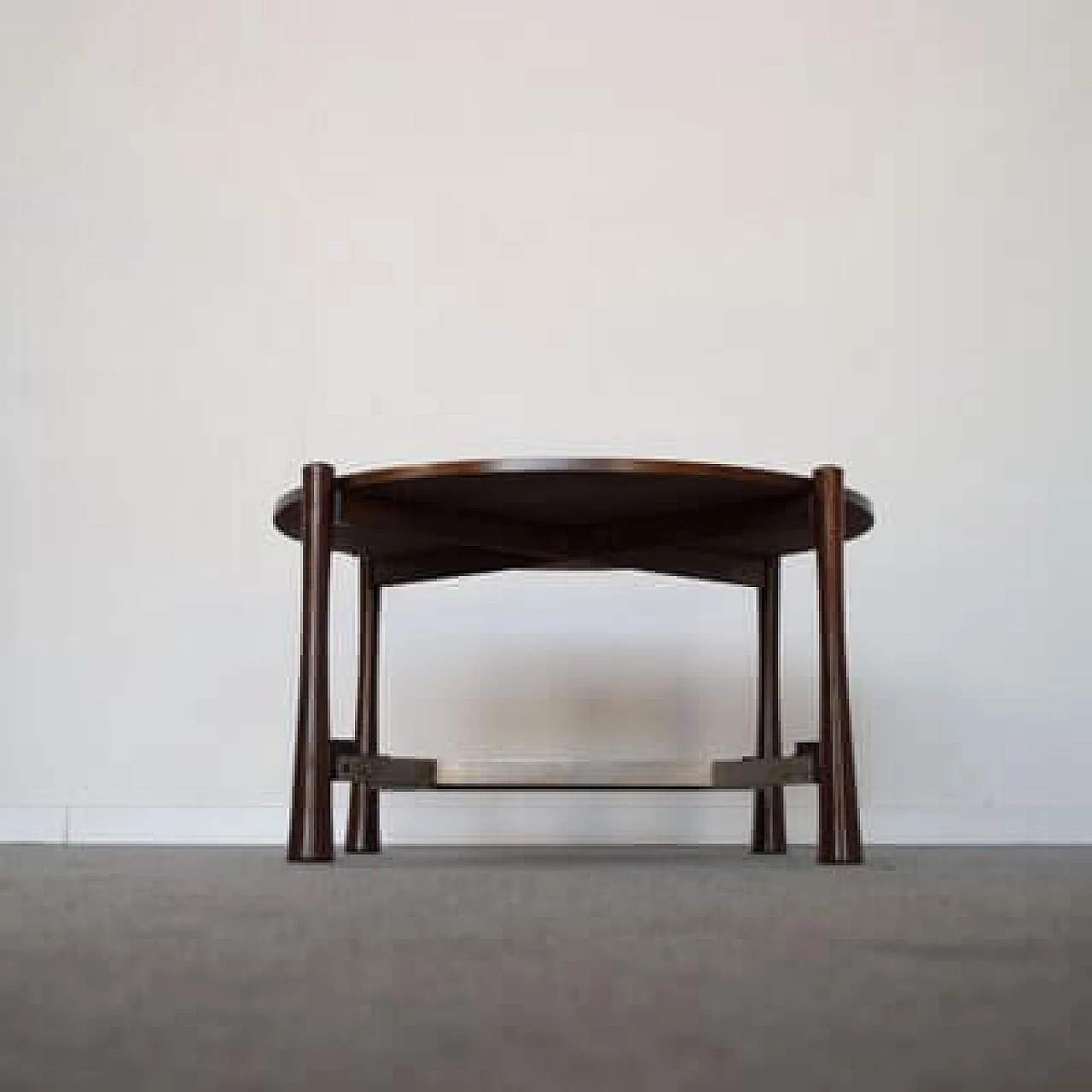 Formanova style coffee table in teak and steel, 1960s 1412274