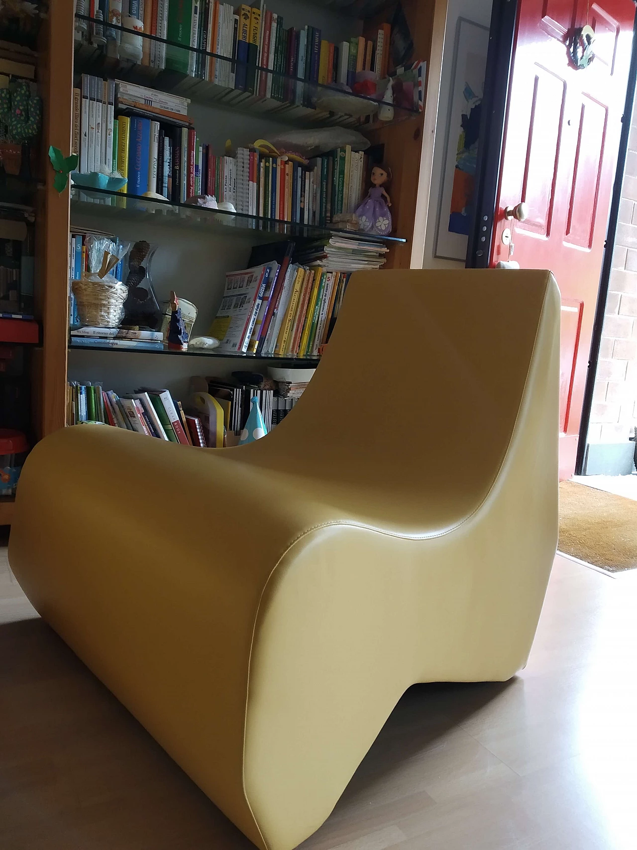 Pair of Stones modular leather armchairs by Fulvio Bulfoni for La Cividina 1412444