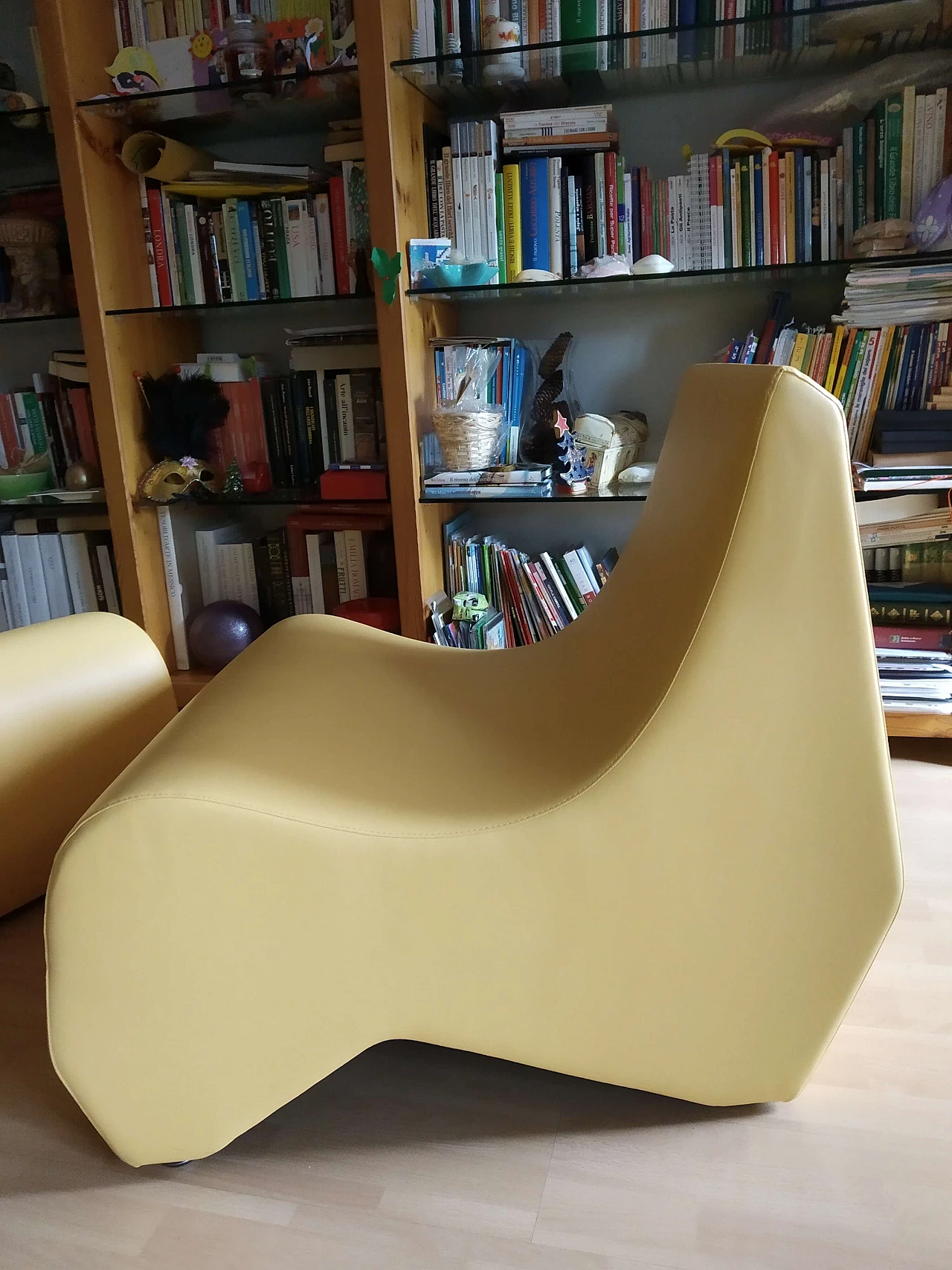 Pair of Stones modular leather armchairs by Fulvio Bulfoni for La Cividina 1412445
