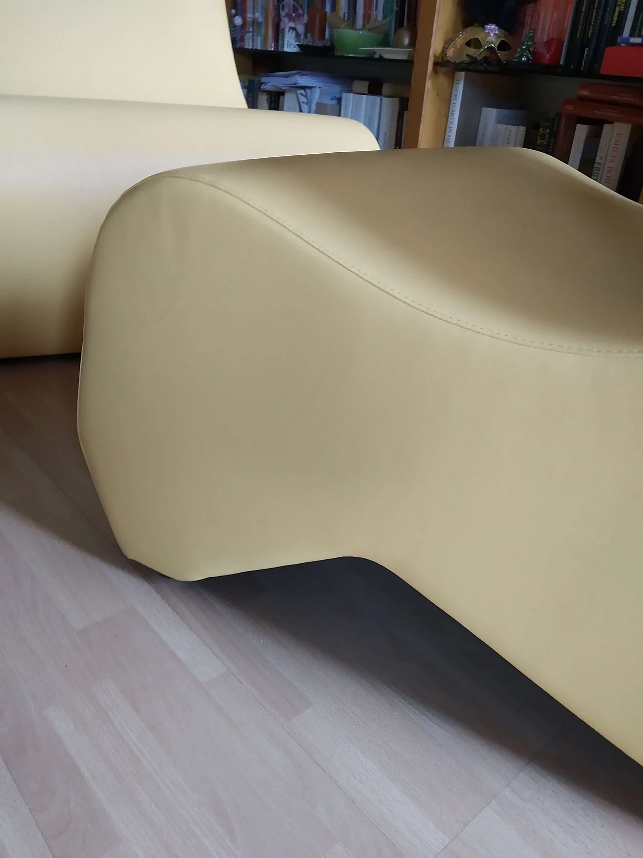 Pair of Stones modular leather armchairs by Fulvio Bulfoni for La Cividina 1412451