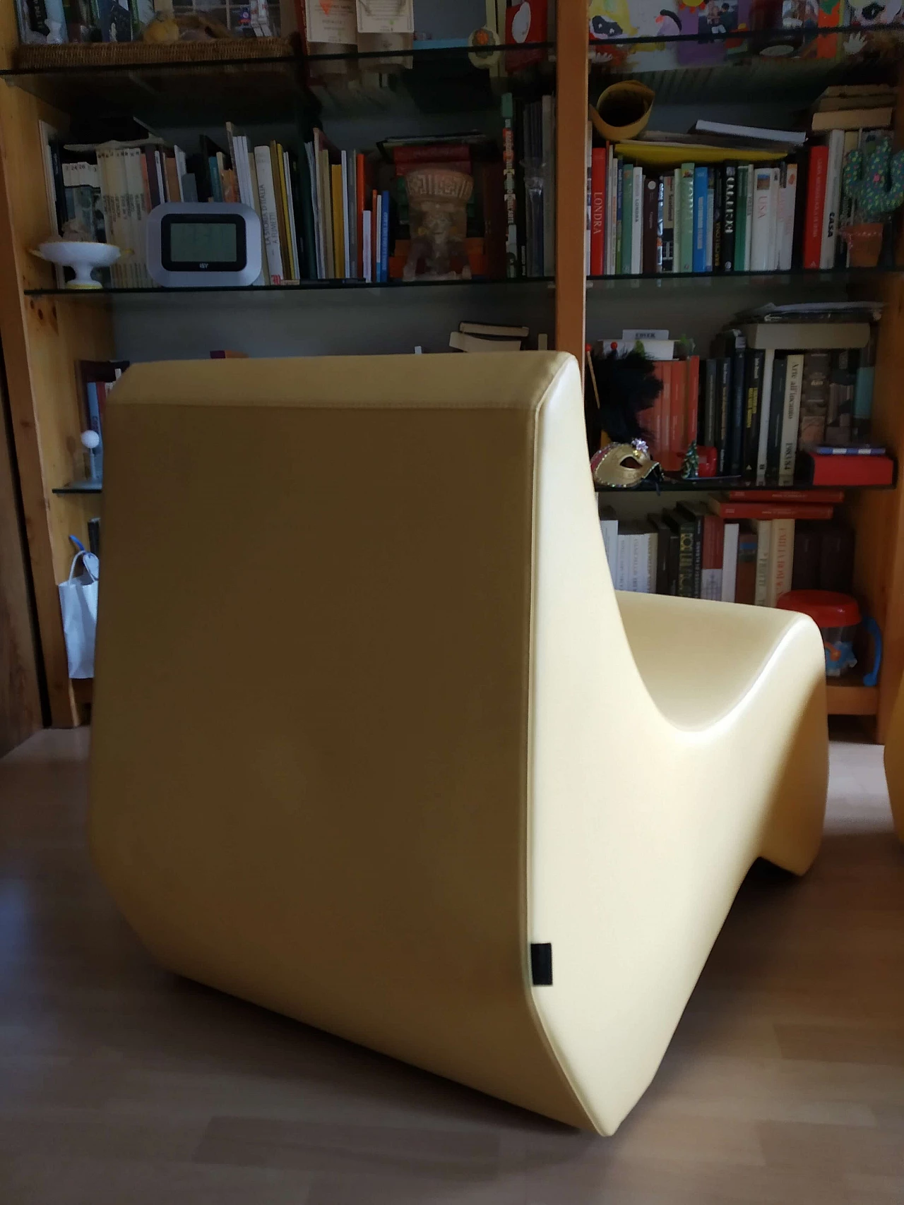 Coppia di poltrone Stones modulari in pelle di Fulvio Bulfoni per La Cividina 1412457