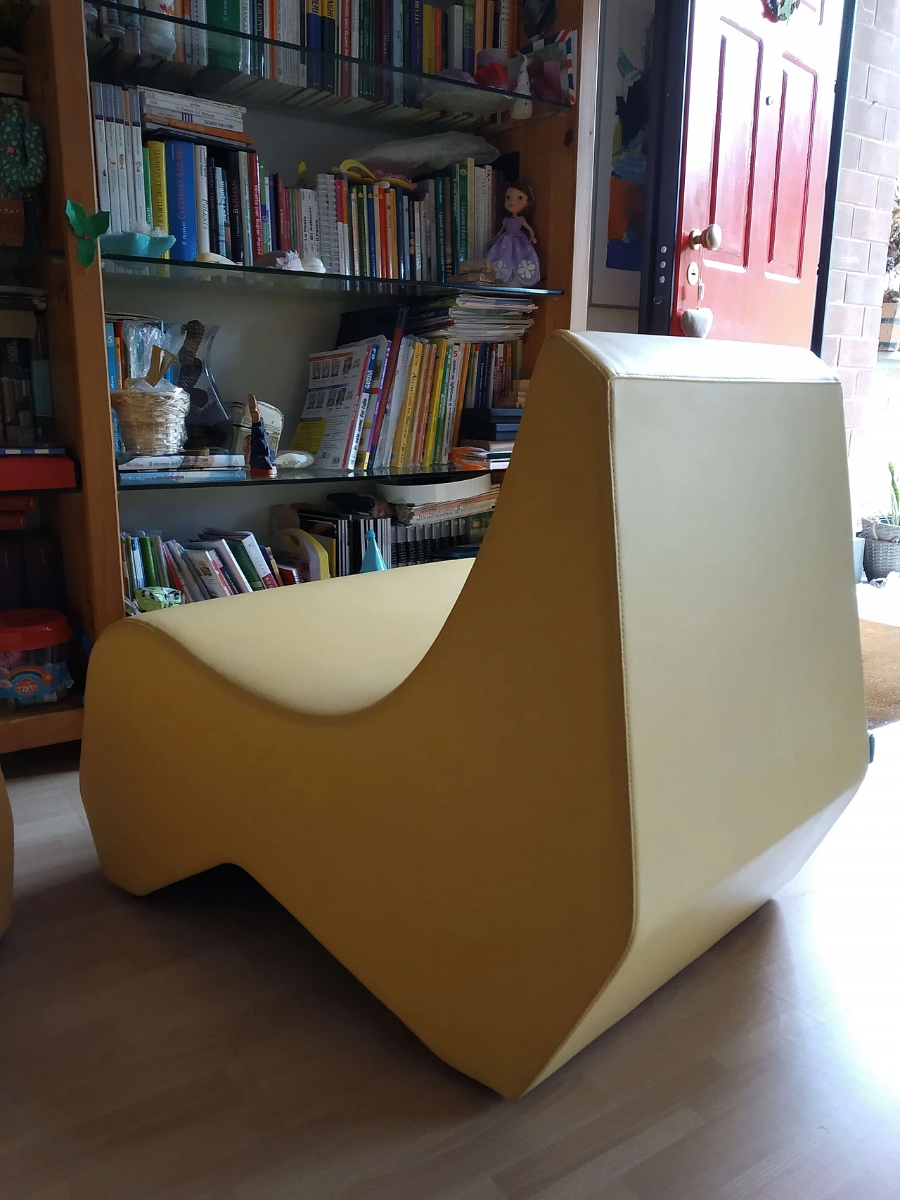 Coppia di poltrone Stones modulari in pelle di Fulvio Bulfoni per La Cividina 1412461