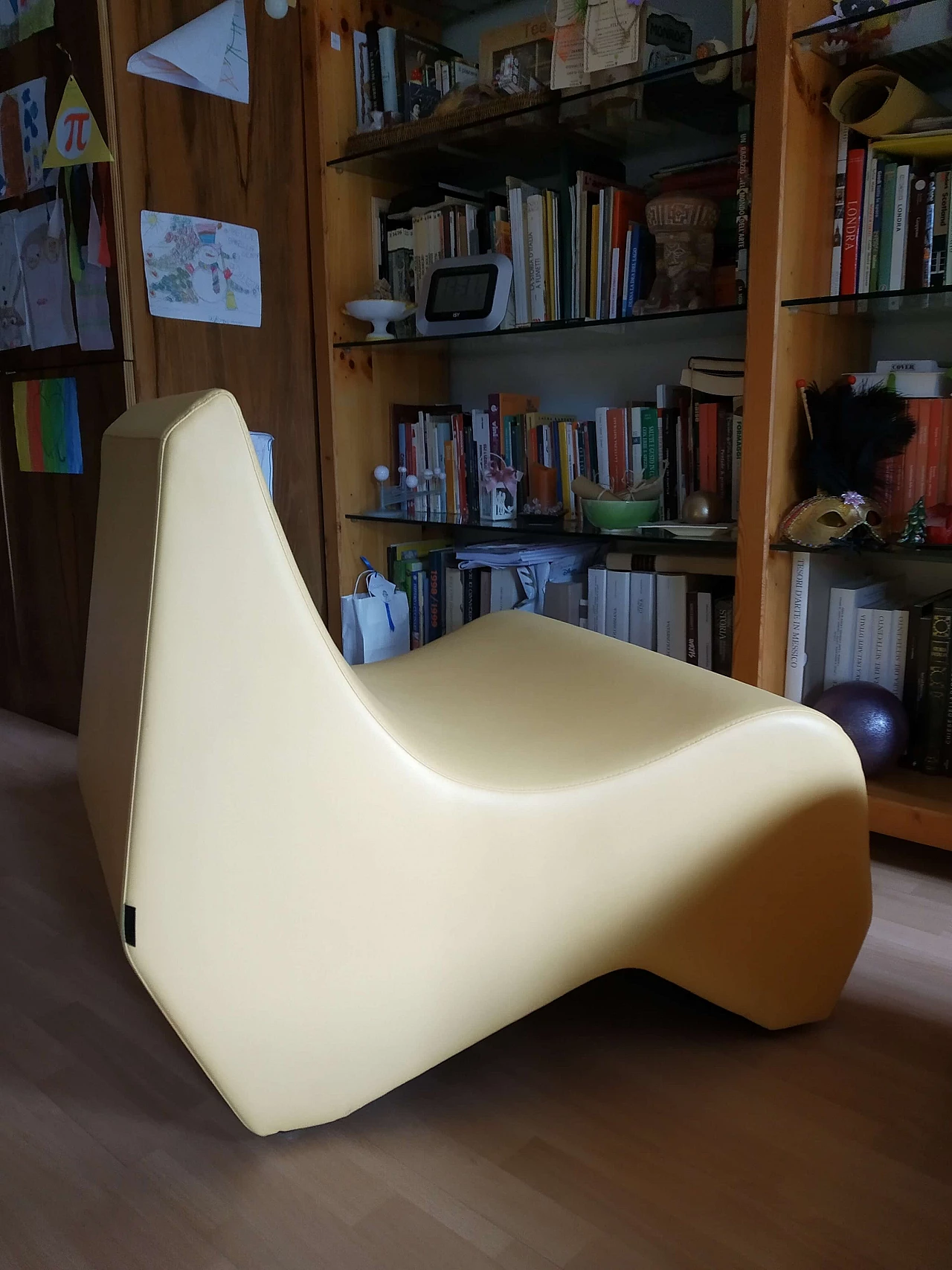 Pair of Stones modular leather armchairs by Fulvio Bulfoni for La Cividina 1412463