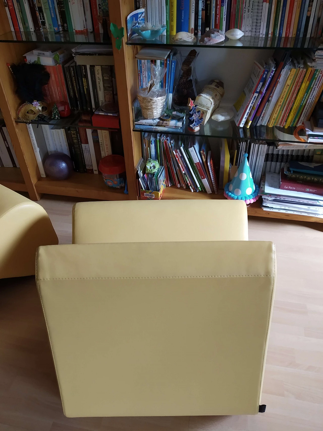 Coppia di poltrone Stones modulari in pelle di Fulvio Bulfoni per La Cividina 1412468