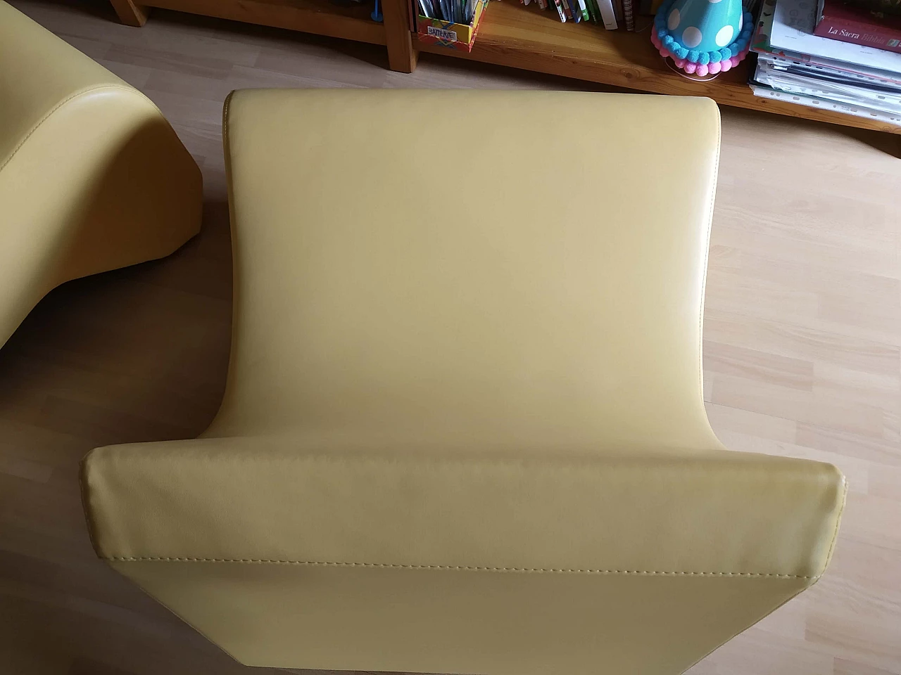 Coppia di poltrone Stones modulari in pelle di Fulvio Bulfoni per La Cividina 1412469