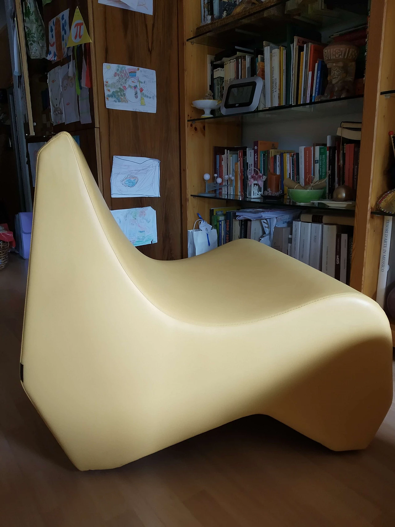 Coppia di poltrone Stones modulari in pelle di Fulvio Bulfoni per La Cividina 1412471