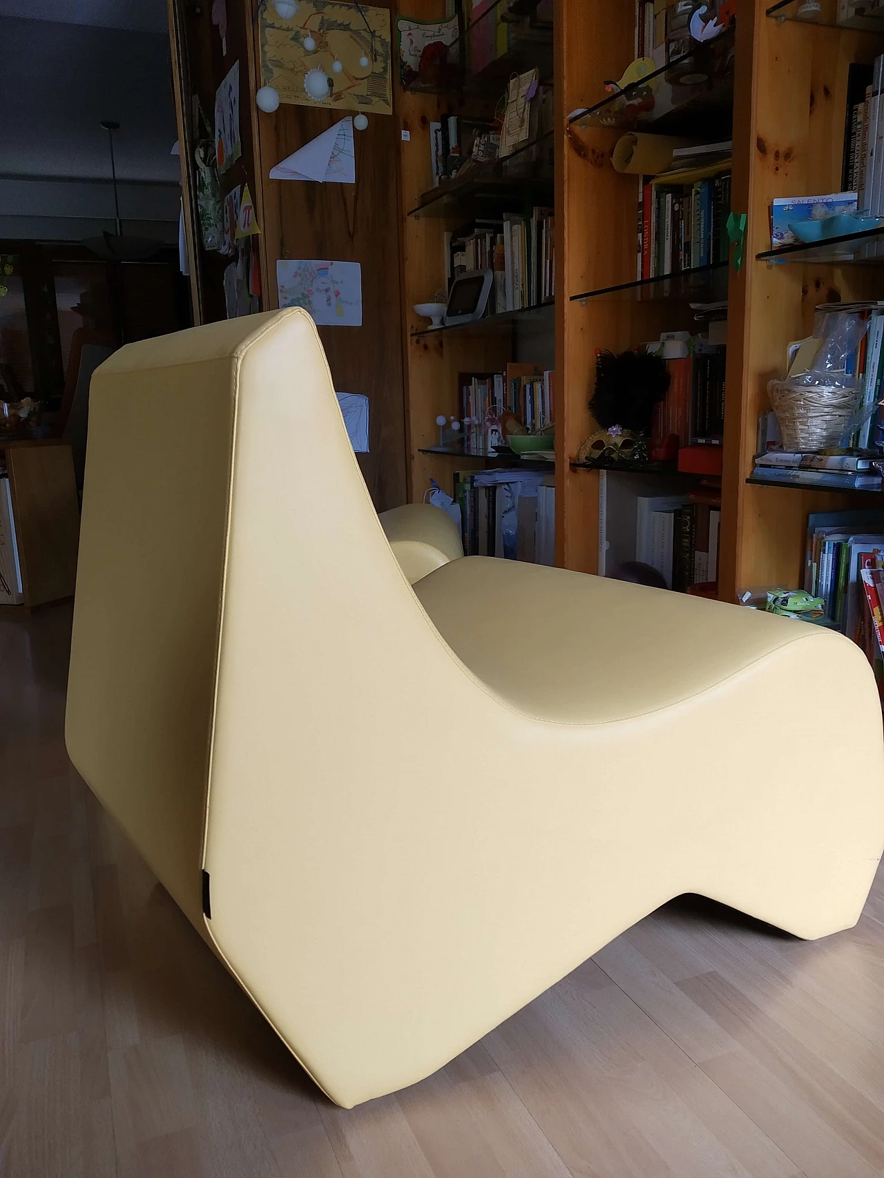 Coppia di poltrone Stones modulari in pelle di Fulvio Bulfoni per La Cividina 1412477