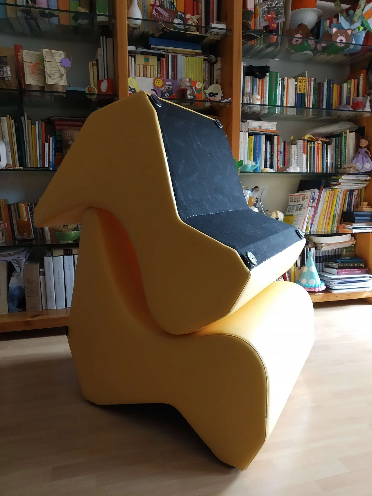 Pair of Stones modular leather armchairs by Fulvio Bulfoni for La Cividina 1412491