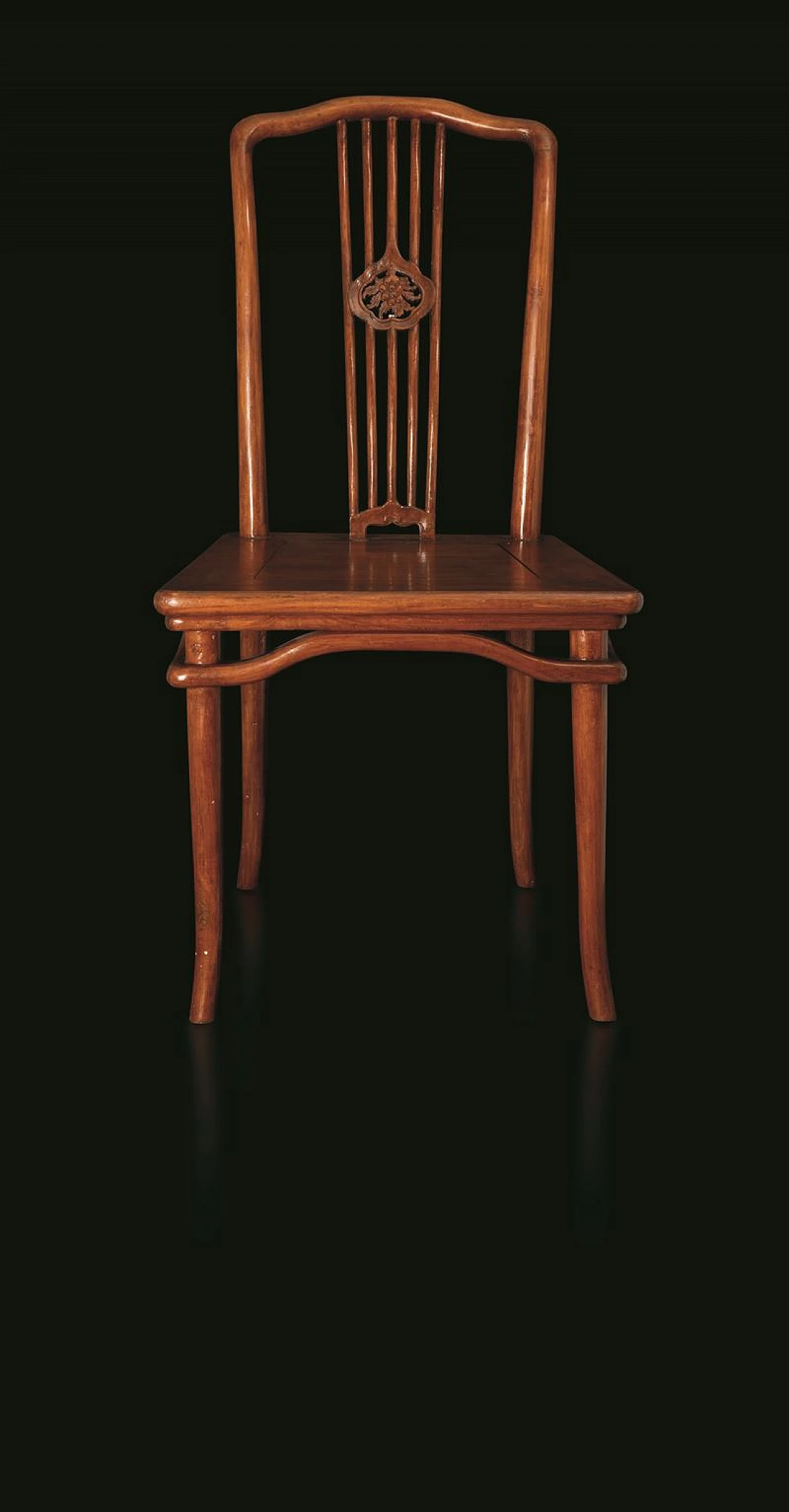 Tavolo con 7 sedie in legno di Huali, Cina, '800 1412560