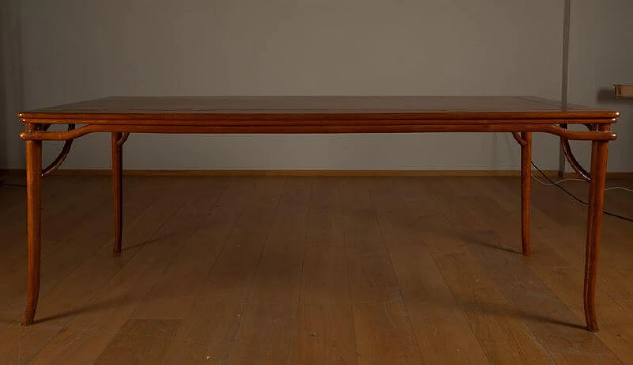 Tavolo con 7 sedie in legno di Huali, Cina, '800 1412566