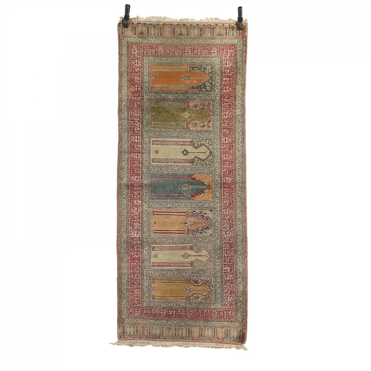 Tappeto Kayseri in lana e cotone, Turchia, del '900 1415809