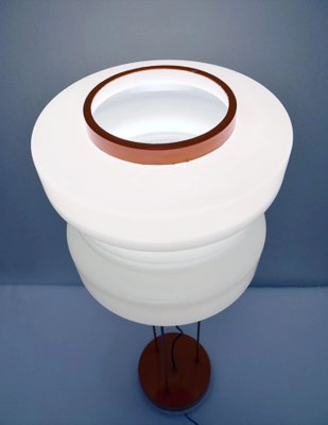 Stilnovo marble and painted metal floor lamp, 1960s 1416178