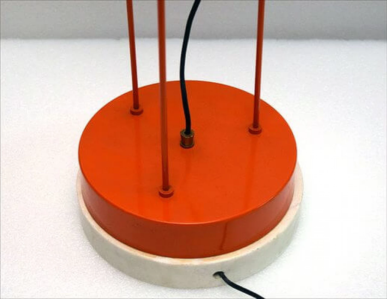 Stilnovo marble and painted metal floor lamp, 1960s 1416183